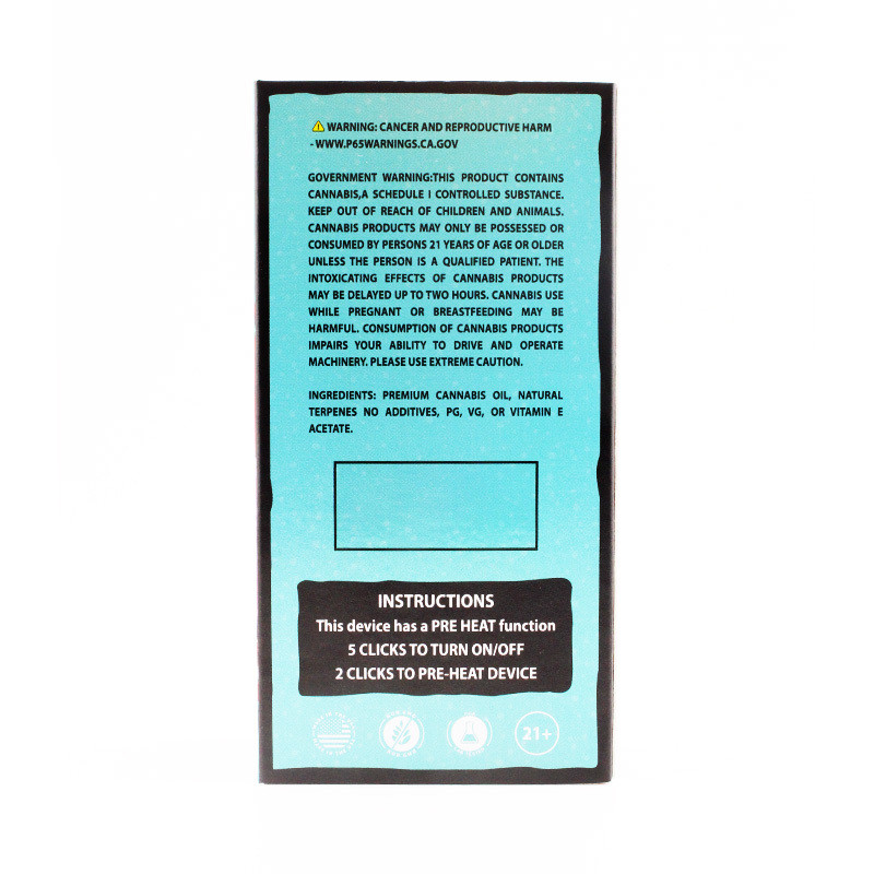 Puff Strawberry Gelato 1000mg – Packman