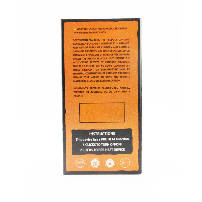 Puff Man Bubba Kush 1000mg – Packman