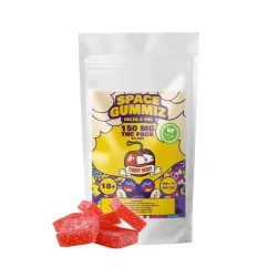 Gummies THC Delta 9 150MG "Cherry Berry" x10 (15mg/gummy) – Space Gummiz