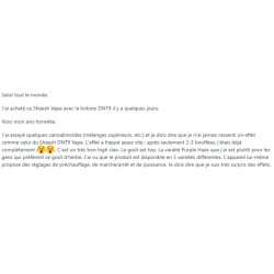Vape Super Lemon Haze DNT9 SHEESH - Vape citronnée puissante