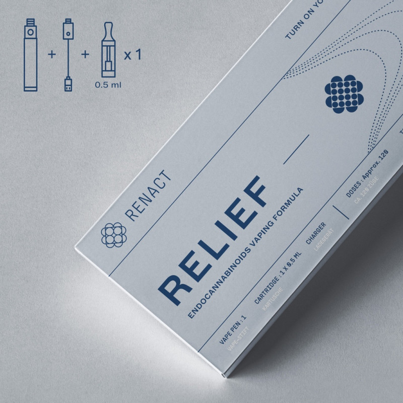 Kit vaporisateur THCV/CBD Relief- RENACT
