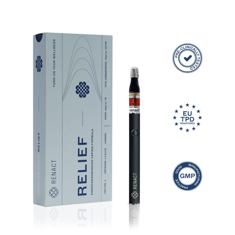 Kit vaporisateur THCV/CBD Relief- RENACT