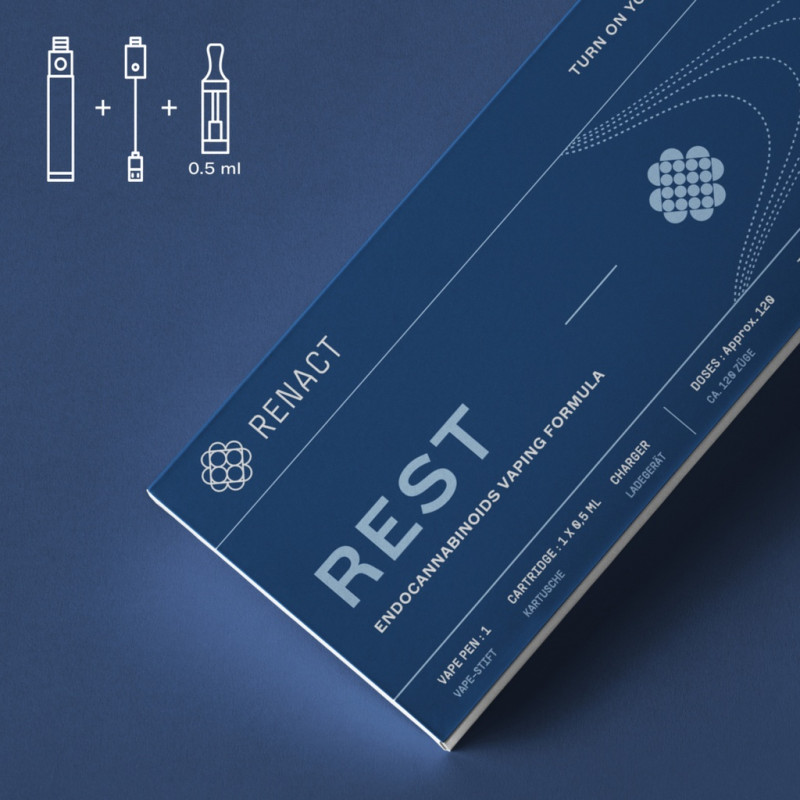 Kit vaporisateur THCV/CBD Rest- RENACT