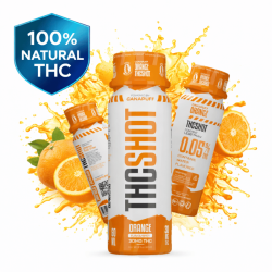 Sirop THC 30mg "Orange" 60ml - Canapuff