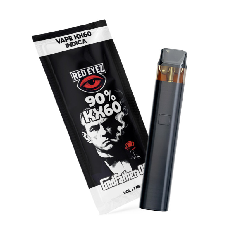 Vape 90% KX60 - Godfather OG- Red Eyez