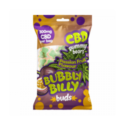 Gummies CBD 300mg Passion Fruit Bear - Bubbly Billy Buds