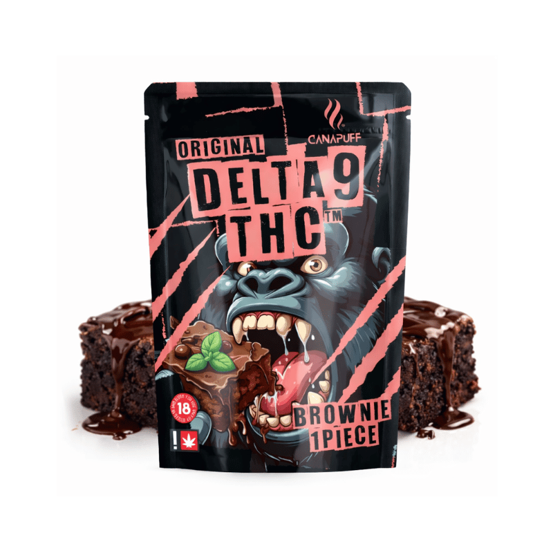 Brownie THC Delta 9 150mg - Canapuff﻿
