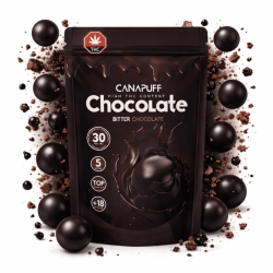 Chocolats noirs THC 30mg - Canapuff