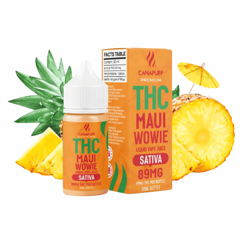 E liquide THC 89mg Maui Wowie 30ml - Canapuff