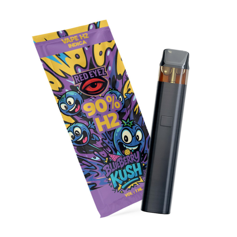 Vape H2 -Blueberry Kush - Red Eyez