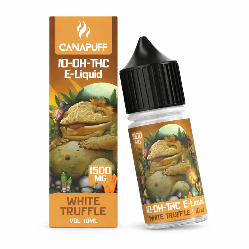 E liquide 10-OH-THC 1500mg "White Truffle" 10ml - Canapuff