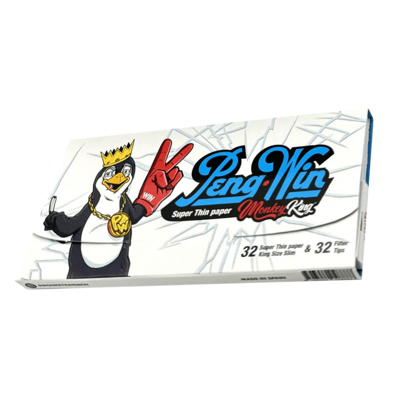 Feuilles à rouler slim "Peng Win" + Toncs x32 - Monkey King