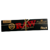 Feuilles à rouler Connoisseur King Size Black + Prerolled tips - Raw