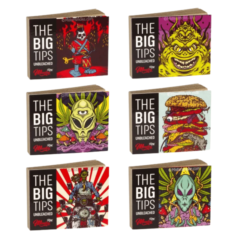 The Big Tips Unbleached x32 - Monkey King The Big Tips Unbleached x32 - Monkey King