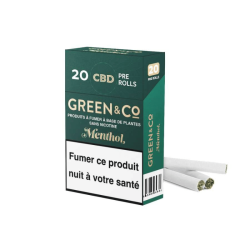 Cigarettes CBD Menthol - Green&co