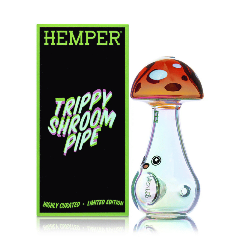 Trippy Shroom Pipe - Hemper