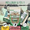 Filtres joint charbon actif Extra Slim ø6mm x250 - Purize﻿
