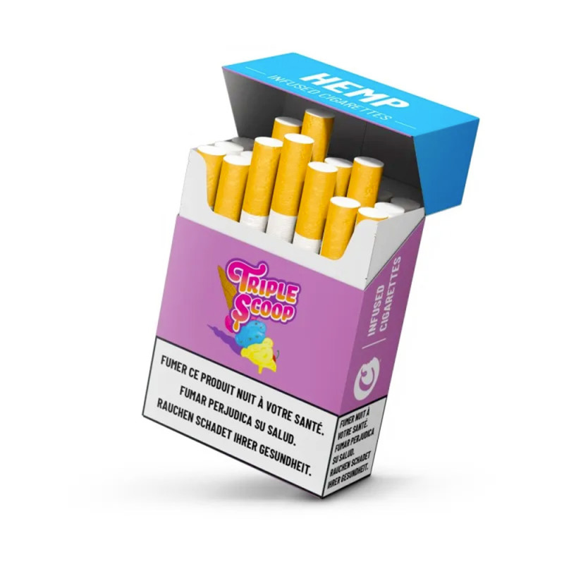 Cigarettes CBD Triple Scoop infused - Cookies