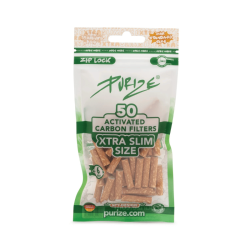 Filtre à charbon actif XTRA Slim Size 6mm x50 - Purize