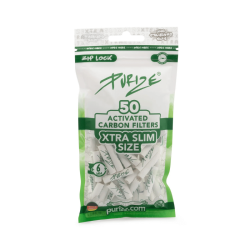 Filtre à charbon actif XTRA Slim Size 6mm x50 - Purize