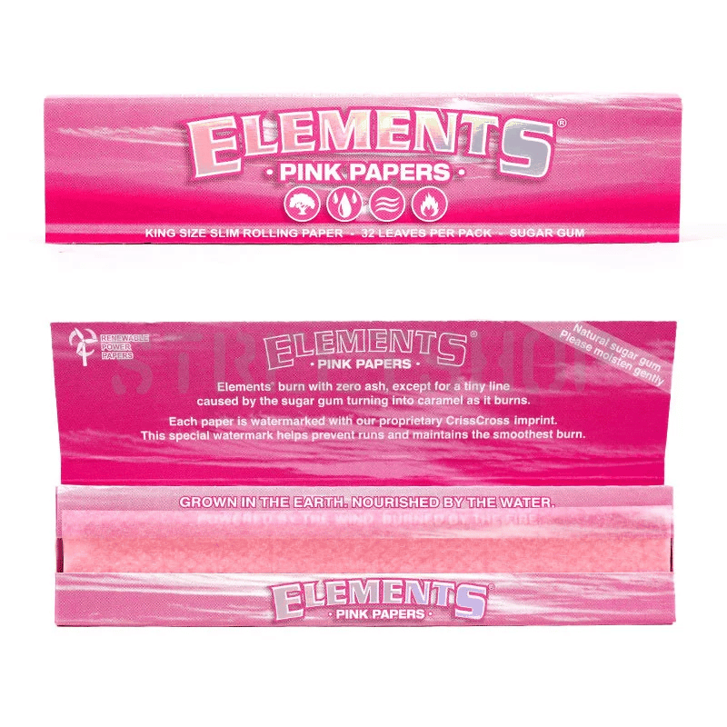 Feuilles Slim Rose - Elements