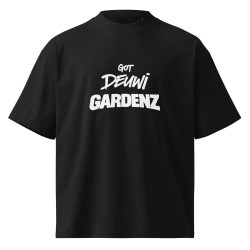 T-shirt Oversize noir unisexe - I Got Deuwi - Gardenz