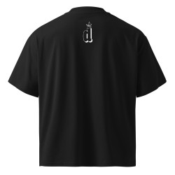 T-shirt Oversize noir unisexe - I Got Deuwi - Gardenz