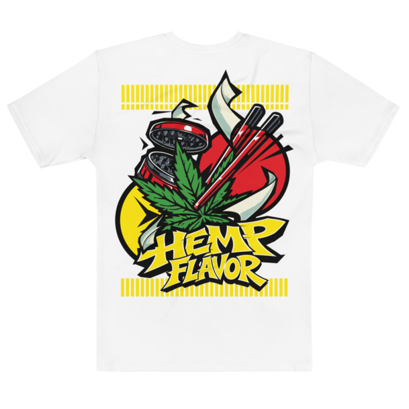 T-shirt à col rond en coton pour hommes