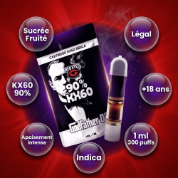 Cartridge Godfather OG 90% KX 60 - Red Eyez