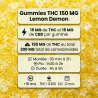 Gummies THC 150MG Lemon Demon – Space Gummiz