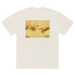 T-shirt oversize délavé