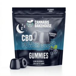 Gummies CBD Power Sleep Myrtille x20 - Cannabis Bakehouse