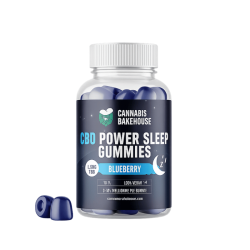 Gummies CBD Power Sleep Blueberry x60 - Cannabis Bakehouse