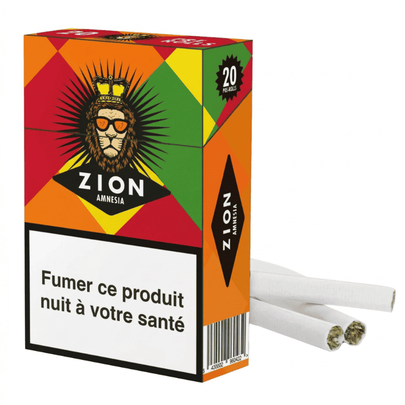 Cigarettes CBD 10% Amnesia - Zion