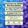 Gummies THC 400mg Blue Razz Mattazz – Space Gummiz
