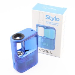 Batterie Vape CCell Stylo 500mAh – Bleue, filetage 510