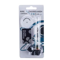 Pipe tête de mort + grinder + écran - Champ high