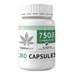Capsule CBD 750mg x30 - Cannaline