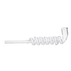 Pipe CBD "Spirale" en verre 17cm - Kawum