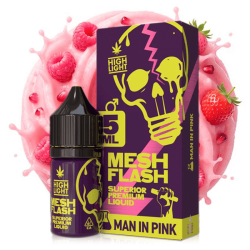 E liquide Man in Pink Mesh Flash 5ml - High Light