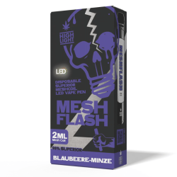 Vape Blaubeere Minze Mesh Flash 2ml - High Light