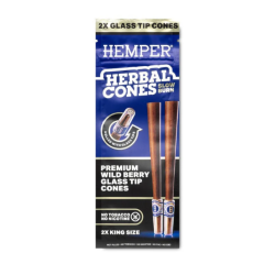 Herbal rolls slow burn Wild Berry x2 - Hemper