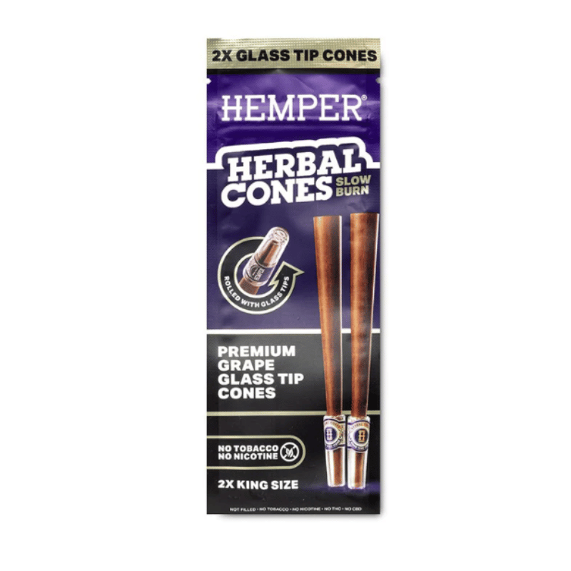 Herbal rolls slow burn Grape x2 - Hemper