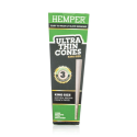 Ultra-thin pre-rolled cones King Size x3 - Hemper