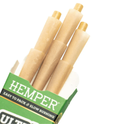 Ultra-thin pre-rolled cones King Size x3 - Hemper
