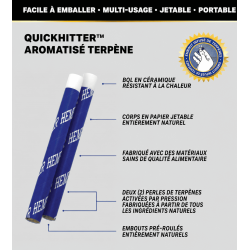 Quick Hitters Watermelon x10 Hemper – Kit dugout, pastèque | Gardenz