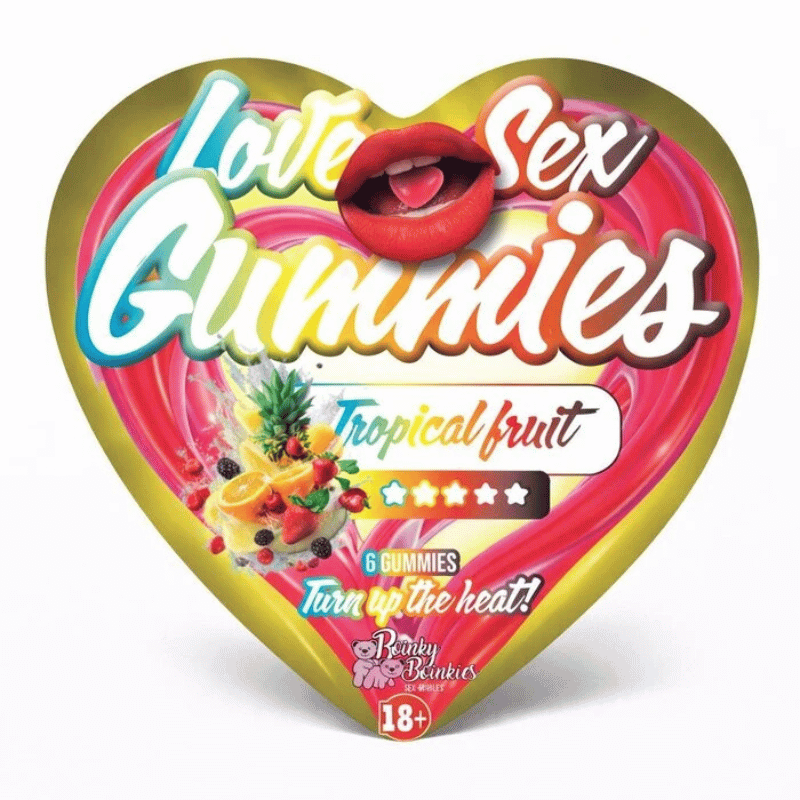 Love Sex Gummies Tropical Fruit Boinky Boinkies – x6 | Gardenz