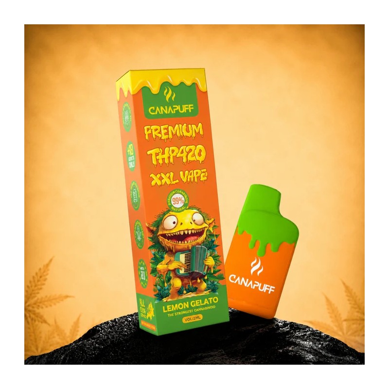 Vape Lemon Gelato XXL 2ML - Canapuff