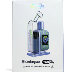 Bong électrique Khalifa x Stündenglass + travel set
