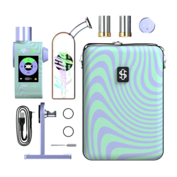Bong électrique Khalifa x Stündenglass + travel set